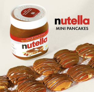 Nutella Mini Pancakes